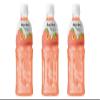Mogu Mogu Nata De Coco Peach Flavored Drink | 320ml | Mogu Mogu Flavored Drinks | Nata De Coco | Jelly Texture | Refreshing Taste | Pack of 3 | Peach | Bottled Drink view 2