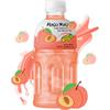 Mogu Mogu Nata De Coco Peach Flavored Drink | 320ml | Mogu Mogu Flavored Drinks | Nata De Coco | Jelly Texture | Refreshing Taste | Pack of 3 | Peach | Bottled Drink view 3