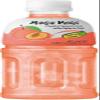 Mogu Mogu Nata De Coco Peach Flavored Drink | 320ml | Mogu Mogu Flavored Drinks | Nata De Coco | Jelly Texture | Refreshing Taste | Pack of 3 | Peach | Bottled Drink view 4