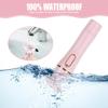 ACWOO Electric Razors for Women, Cordless 4 in 1 Electric Shaver for Women, Rechargeable Painless Lady Razor Bikini Trimmer Wet and Dry Hair Removal for Face Body Legs Underarm Bikini Nose and Eyebrow view 4