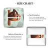 Brown Sloth Printed Tissue Box Cover | Square Leather Tissue Paper Holder for Home Hotel Car Office Decor view 3