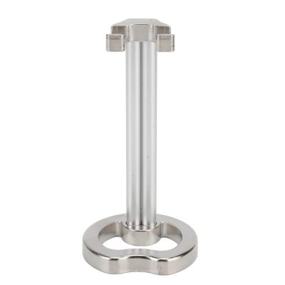 JOROBURO Shaving Razor Stand, Metal Manual Shaving Razor Stand Men Male Razor Holder Grooming Tool Barber Accessories, Razor Holder Stand Fits Most Razors and Brushes