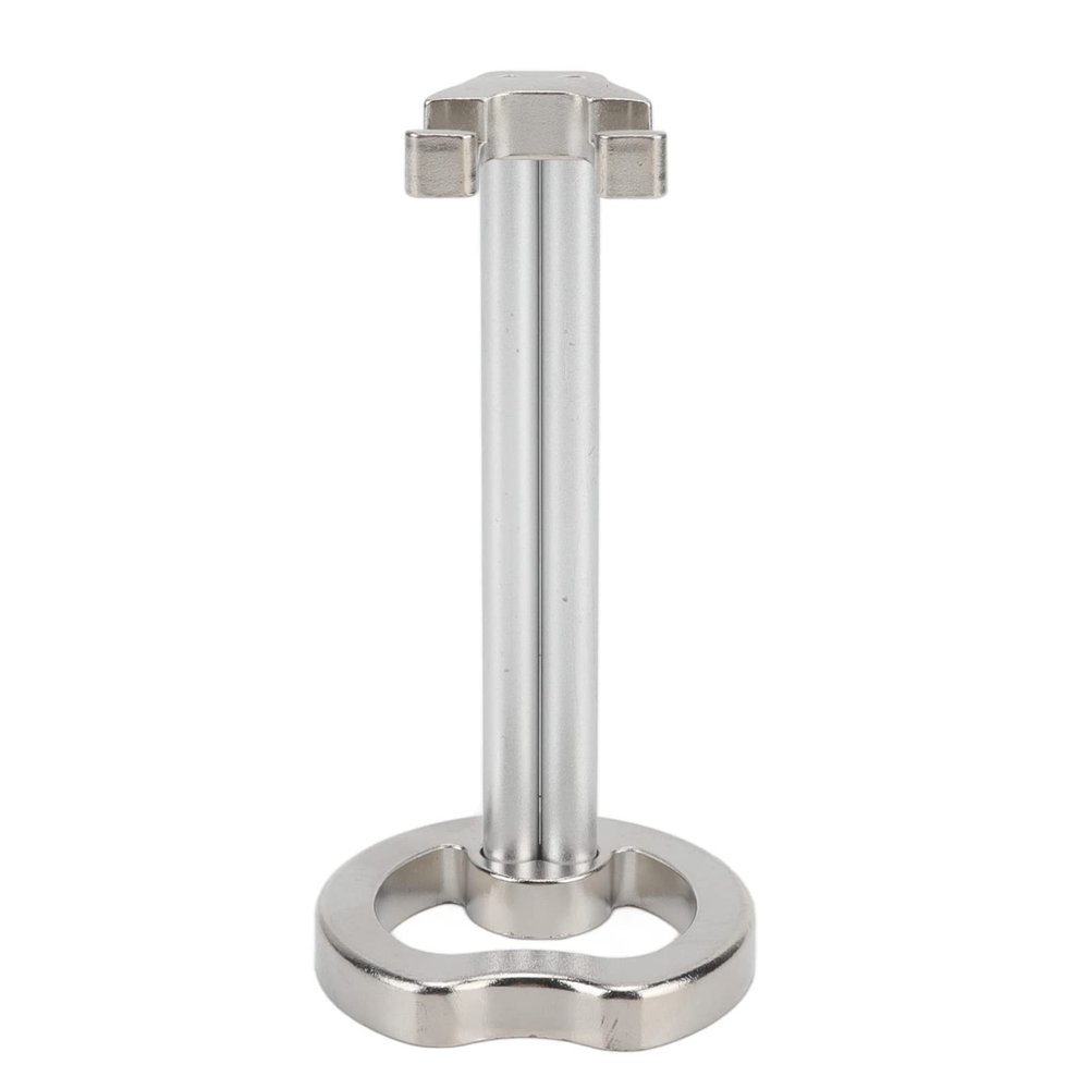 JOROBURO Shaving Razor Stand, Metal Manual Shaving Razor Stand Men Male Razor Holder Grooming Tool Barber Accessories, Razor Holder Stand Fits Most Razors and Brushes