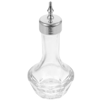 COLLBATH Japanese Style Vintage Bitter Dispenser Glass Bottle 30ml with Detachable Stopper and Easy to Store Design for Oktoberfest Bar Bitters Bottle for Cocktails