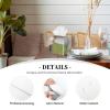 Bichon Frise Dog Printed Tissue Box Cover | Square Leather Tissue Paper Holder for Home Hotel Car Office Decor view 2