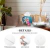 Hawaii Hibiscus Flower Printed Tissue Box Cover | Square Leather Tissue Paper Holder for Home Hotel Car Office Decor view 2