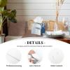 Ocean Sailing Printed Tissue Box Cover | Square Leather Tissue Paper Holder for Home Hotel Car Office Decor view 2