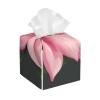 Lotus Flower 1 Printed Tissue Box Cover | Square Leather Tissue Paper Holder for Home Hotel Car Office Decor view 1