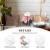 Lotus Flower 1 Printed Tissue Box Cover | Square Leather Tissue Paper Holder for Home Hotel Car Office Decor view 2