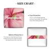 Lotus Flower 1 Printed Tissue Box Cover | Square Leather Tissue Paper Holder for Home Hotel Car Office Decor view 3