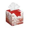 Canada Flag Printed Tissue Box Cover | Square Leather Tissue Paper Holder for Home Hotel Car Office Decor view 1
