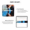 Weightlifting Sports Printed Tissue Box Cover | Square Leather Tissue Paper Holder for Home Hotel Car Office Decor view 3
