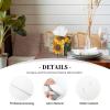 Sunflowers Wooden Board Printed Tissue Box Cover | Square Leather Tissue Paper Holder for Home Hotel Car Office Decor view 2