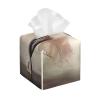 Ballet Shoes Printed Tissue Box Cover | Square Leather Tissue Paper Holder for Home Hotel Car Office Decor