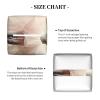 Ballet Shoes Printed Tissue Box Cover | Square Leather Tissue Paper Holder for Home Hotel Car Office Decor view 3