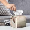 Ballet Shoes Printed Tissue Box Cover | Square Leather Tissue Paper Holder for Home Hotel Car Office Decor view 4