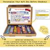Congratulations on Passing Driving Test - Personalised Chocolate Message Gift Box Letterbox Gift Hug in a Box Chocolate Poem Unique - We/Us view 2