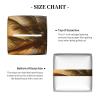 Sunset Hawaiian Palm Tree Printed Tissue Box Cover | Square Leather Tissue Paper Holder for Home Hotel Car Office Decor view 3