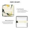 Birds Landed On Bamboo Printed Tissue Box Cover | Square Leather Tissue Paper Holder for Home Hotel Car Office Decor view 3