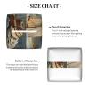 Ocean Sailboat Printed Tissue Box Cover | Square Leather Tissue Paper Holder for Home Hotel Car Office Decor view 3
