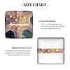 Beautiful Starfish Printed Tissue Box Cover | Square Leather Tissue Paper Holder for Home Hotel Car Office Decor view 3