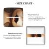 Cute Monkey Printed Tissue Box Cover | Square Leather Tissue Paper Holder for Home Hotel Car Office Decor view 3