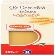 Giglio Plain Lasagne Sheets (CASE) 12 x 500gm