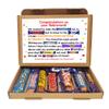 Personalised Retirement/Leaving Job Gift Box Good Luck Treat Box Letterbox Gift Hug in a Box Chocolate Poem Unique - Multi - We/Us view 1