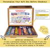 Personalised Retirement/Leaving Job Gift Box Good Luck Treat Box Letterbox Gift Hug in a Box Chocolate Poem Unique - Multi - We/Us view 3