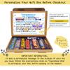 Personalised Retirement/Leaving Job Gift Box Good Luck Treat Box Letterbox Gift Hug in a Box Chocolate Poem Unique - Blue - Me/I view 3