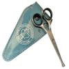 Pro-Kutz Classic Silver Satin Stainless Steel Nose, Beard, Moustache Scissors, 4.5 inches view 1