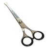Pro-Kutz Classic Silver Satin Stainless Steel Nose, Beard, Moustache Scissors, 4.5 inches view 3