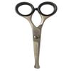 Pro-Kutz Classic Silver Satin Stainless Steel Nose, Beard, Moustache Scissors, 4.5 inches view 4