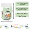 Get Well Soon Gifts - Message Capsule Bottle and Crochet with Card Uplifting Present Basket for Women Men Patients Family Coworker Friends After Surgery Recover Cancer Chemo view 2
