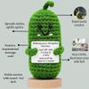 Get Well Soon Gifts - Message Capsule Bottle and Crochet with Card Uplifting Present Basket for Women Men Patients Family Coworker Friends After Surgery Recover Cancer Chemo view 4