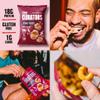 THE CURATORS High Protein Pork Puffs Mixed Pack, 10 x Original Salted, 10 x Smoky Bacon, 25g (20 Packs) High Protein Crisp Low Carb Keto Gluten Free Savoury Snack view 2