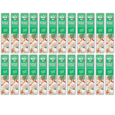 24x90g Gia Garlic Puree Paste