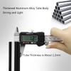 1 Pair of Forearm Crutches,Crutches for Adults,Comfortable Grip,Crutches for Walking,Heavy Duty Non-Slip Rubber Feet,Mobility Aid for Elderly, Seniors & HandicapBlack It's so kind of you Safehappy view 2