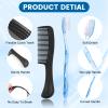 5 Sets of Personal Hygiene Kit, Disposable Toothbrushes with Toothpaste, Floss, Comb, Soap and Cover, Toiletry Kit for Homeless in Block view 4