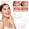 1 Piece False Teeth Veneers Silicone Dentures for Men and Women, Instant Veneers Dentures Comfort Fit Teeth Straightening Kit, Protect Your Teeth and Fix Confident Smile view 2