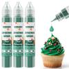 Christmas Green Food Colouring - 30ml3 Bottles Concentrated Food Colouring Liquid for Baking, Cake Decorating, Candy, Macaron, Icing and Cooking (Christmas Green, 3 Bottles x 30ml) view 1