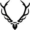 2 PCS Herbal Juice Sticker Black Antler Tattoo Sticker Lower Belly Stomach Cover Scar Sticker view 1