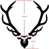 2 PCS Herbal Juice Sticker Black Antler Tattoo Sticker Lower Belly Stomach Cover Scar Sticker view 2