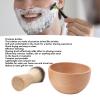 Men's Shaving Kit,Premium Faux Animal Hair Shaving Brush Set, Compact and Portable, Professional Resin Material view 3