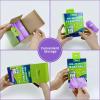 Small Trash Bags 1.2-Gallon: Bathroom Trash Bags 4.5L Small Garbage Bags for Bathroom Bedroom Office - (Purple, 120 Counts) view 4