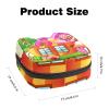 Sanitary Napkin Storage Bag, Fantacy World with Candy House and River First Period Kit Bag for Girls Women, Menstrual Cup Pouch Feminine Menstruation Tampon Bags Holde view 2