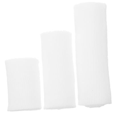 FOYTOKI 3 Rolls Polyester Bandage Elastic Bandage for Care Dressing Flexible Sports Wrap for Knee Leg Ankle for Medical Use