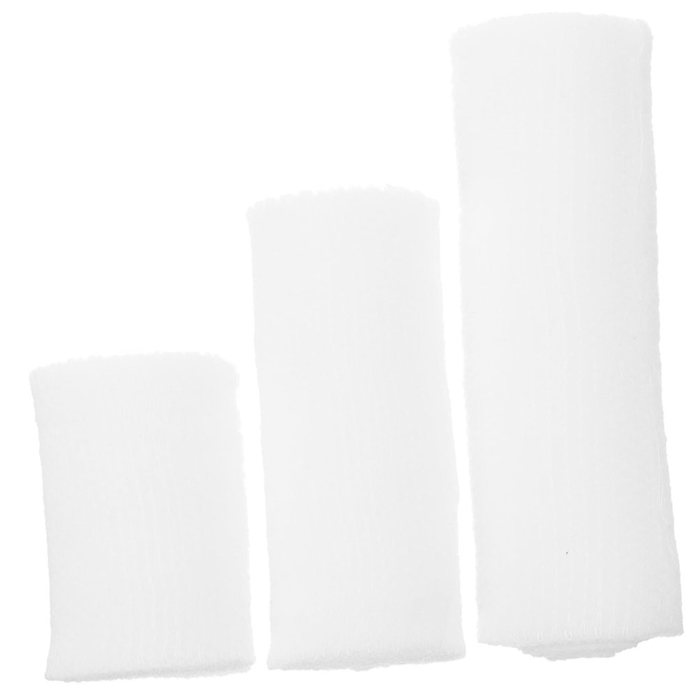 FOYTOKI 3 Rolls Polyester Bandage Elastic Bandage for Care Dressing Flexible Sports Wrap for Knee Leg Ankle for Medical Use
