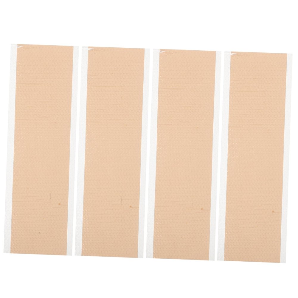 Gogogmee 4pcs Silicone Scar Tape for Surgery and Burns Comfortable and Wear-Resistant Scar Patches for Skin Smoothens Old and