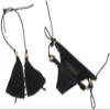 1/6 Scale Women's Bra And Panties for, CY Girl, TTL, 12 Female Character, Black, as described view 1